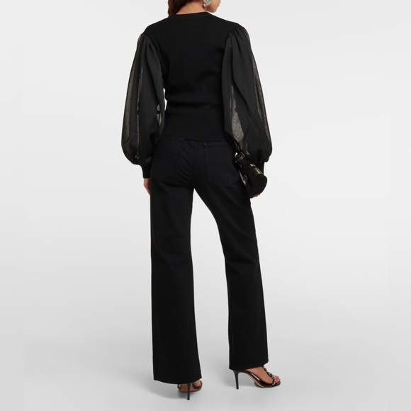 ULLA JOHNSON- Quinn wool-blend cardigan NWT SIZE Med - Picture 3 of 6